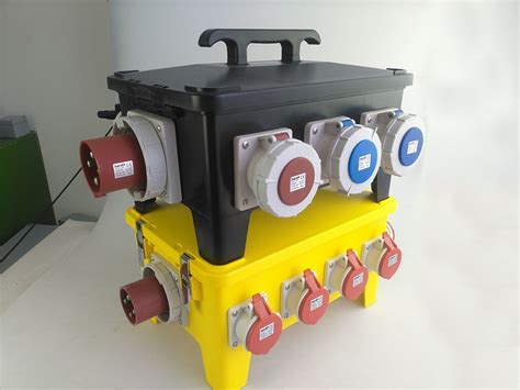 electric spider box safety|temporary power boxes for construction.